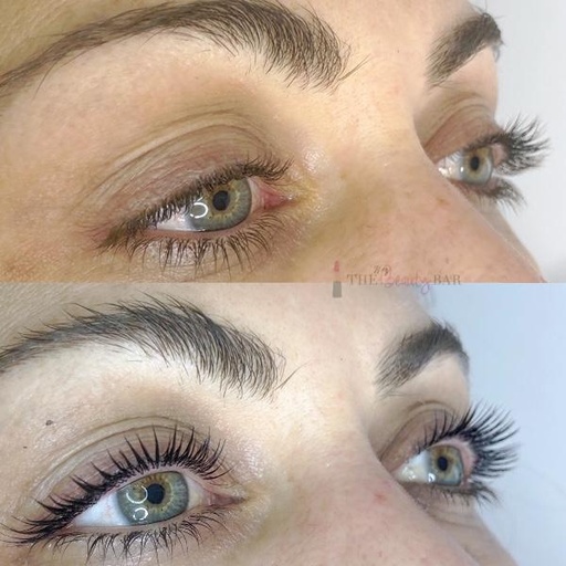 Rehaussement de cil - Avec coloration - Duré : 01h00