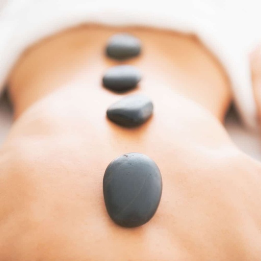 Massage corps complet aux pierres chaudes - Duré : 01h30